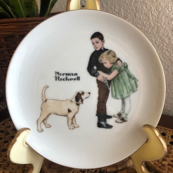 Norman Rockwell "Big Brother" Limited Series Collector's Porcelain Plate - Picture 3 of 10